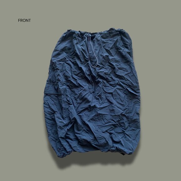 Ruched Cargo Midi Skirt - Picture 3 of 4